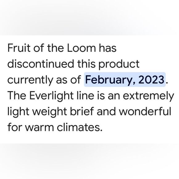 4 Fruit of the Loom EverLight Long Leg Boxer Briefs XL DISCONTINUED - Picture 3 of 8